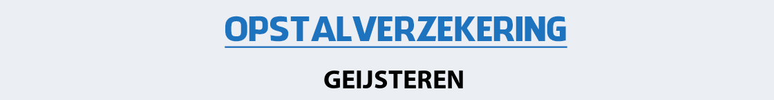 opstalverzekering-geijsteren